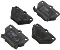 Trw gdb3243 klocki hamulcowe toyota yaris 99- tył, toyota corolla (zze12_, nde12_, zde12_)