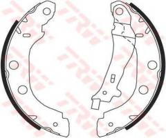 Trw gs8655 szczęki hamulcowe renault kangoo 97 -, nissan primera (p11)