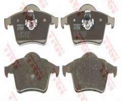 Trw gdb1389 klocki hamulcowe volvo s60,s80 98- tył, volvo v70 i (lv)