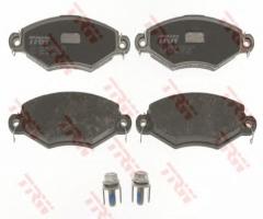 Trw gdb1361 klocki hamulcowe peugeot 206 98- ,306 97-00, peugeot 306 hatchback (7a, 7c, n3, n5)