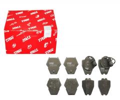 Trw gdb1371 klocki hamulcowe audi a8 4d2 4d8 przód, audi a8 (4d2, 4d8)