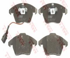 Trw gdb1550 klocki hamulcowe vw touran 03- z czuj., audi tt (8j3), seat altea (5p1)