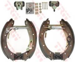 Trw gsk1150 szczęki hamulcowe + cylinderki (zestaw) peugeot citroe