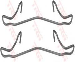Trw pfk360 zestaw montażowy klocków hamulcowych citroen, peugeot, citroËn saxo (s0, s1)