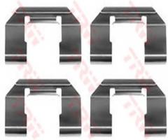 Trw pfk376 zestaw montażowy klocków hamulcowych nissan, nissan primera (p10)