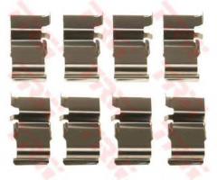 Trw pfk439 zestaw montażowy klocków hamulcowych toyota