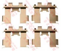 Trw pfk399 zestaw montażowy klocków hamulcowych nissan, nissan almera i hatchback (n15)