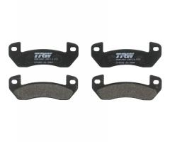 Trw gdb1680 klocki hamulcowe ligie nova 02- tył, aixam 400, ligier nova