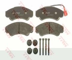 Trw gdb1518 klocki hamulcowe fiat ducato 02- z czuj., citroËn jumper autobus (230p)