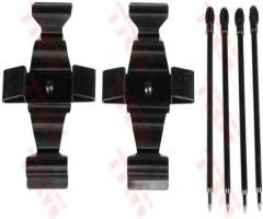 Trw pfk483 zestaw montażowy klocków hamulcowych mercedes,, mercedes-benz sl (r129)