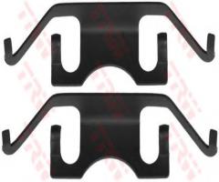 Trw pfk487 zestaw montażowy klocków hamulcowych mercedes,, mercedes-benz klasa e (w212)