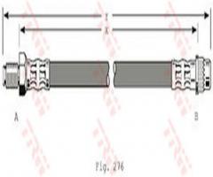 Trw phb373 przewód hamulcowy giętki citroen xantia 93-03 p, citroËn xantia (x1)