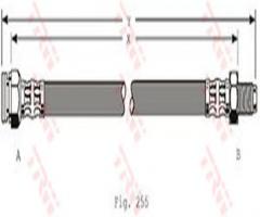 Trw phb376 przewód hamulcowy giętki skoda felicia 94-01 p, skoda favorit (781)