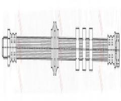 Trw phb427 przewód hamulcowy giętki ford focus 00-04 przód, ford focus (daw, dbw)