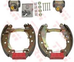 Trw gsk1248 szczęki hamulcowe + cylinderki (zestaw) citroen peugeo, citroËn saxo (s0, s1)