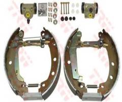 Trw gsk1060 szczęki hamulcowe + cylinderki (zestaw) renault, renault megane i (ba0/1_)