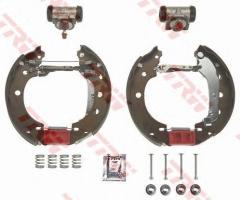 Trw gsk1071 szczęki hamulcowe + cylinderki (zestaw) renault, nissan kubistar nadwozie pełne (x80)