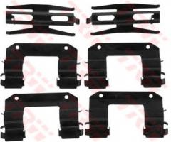 Trw pfk499 zestaw montażowy klocków hamulcowych hyundai, hyundai lantra ii (j-2)