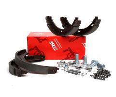 Trw gs8481 szczęki hamulcowe mercedes w203 c209 a209 r171 vaneo, chrysler crossfire