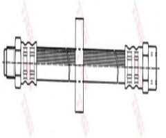 Trw phb261 przewód hamulcowy giętki audi a8 94-98 tył, audi a8 (4d2, 4d8)