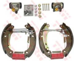 Trw gsk1026 szczęki hamulcowe + cylinderki (zestaw) renault, renault twingo i (c06_)