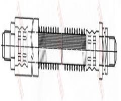 Trw phc295 przewód hamulcowy giętki ford escort 95-99 tył, ford escort vii kombi (gal, anl)