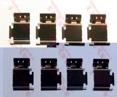 Trw pfk413 zestaw montażowy klocków hamulcowych peugeot citroen fi