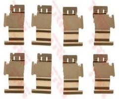 Trw pfk467 zestaw montażowy klocków hamulcowych fiat, citroËn c4 picasso i (ud_)