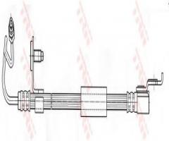 Trw phd396 przewód hamulcowy giętki ford, ford escort v kombi (gal, avl)