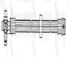 Trw phd397 przewód hamulcowy giętki vw polo 94-01 przód, seat arosa (6h)