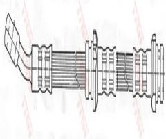 Trw phd398 przewód hamulcowy giętki nissan almera 95-00 prawy przód, nissan almera i hatchback (n15)