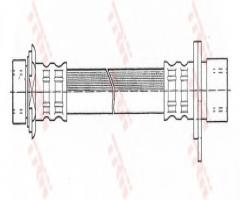 Trw pha384 przewód hamulcowy giętki toyota carina e 92-97 pt, toyota carina e sedan (_t19_)
