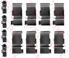 Trw pfk374 zestaw montażowy klocków hamulcowych toyota, toyota land cruiser 80 (_j8_)