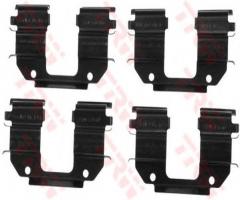 Trw pfk455 zestaw montażowy klocków hamulcowych daewoo, daewoo lanos (klat)