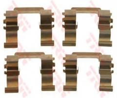 Trw pfk456 zestaw montażowy klocków hamulcowych daewoo, chevrolet zafira (f75), daewoo nubira (klaj)