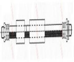 Trw phc288 przewód hamulcowy giętki ford ka 96-98 tył, ford ka (rb_)