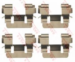 Trw pfk424 zestaw montażowy klocków hamulcowych toyota, toyota corolla wagon (__e11_)