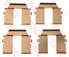 Trw pfk427 zestaw montażowy klocków hamulcowych ford, ford galaxy (wgr)