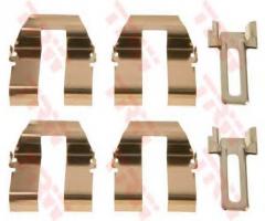 Trw pfk428 zestaw montażowy klocków hamulcowych vw seat, ford galaxy (wgr), seat alhambra (7v8, 7v9)