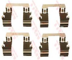 Trw pfk429 zestaw montażowy klocków hamulcowych mercedes,, mercedes-benz klasa e (w212)