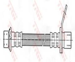 Trw pha393 przewód hamulcowy giętki toyota avensis 97-99 p t, toyota corolla (_e11_)