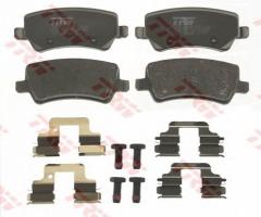 Trw gdb1685 klocki hamulcowe ford s-max 06- tył, ford galaxy (wa6)