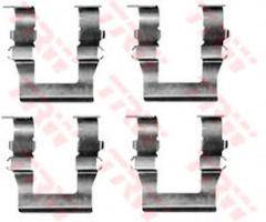 Trw pfk317 zestaw montażowy klocków hamulcowych mitsubishi, mitsubishi galant iv sedan (e3_a)