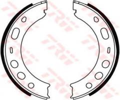 Trw gs8706 szczęki hamulcowe porsche 911 (ręczny), porsche boxster (987)