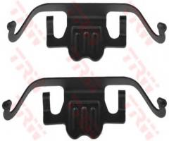 Trw pfk545 zestaw montażowy klocków hamulcowych bmw 5 e60, bmw 5 (e60)