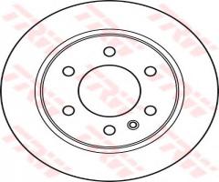 Trw df4823s tarcza hamulcowa vw crafter 06-tył, mercedes-benz sprinter 3,5-t autobus (906)
