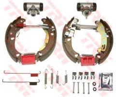 Trw gsk1770 szczęki hamulcowe + cylinderki (zestaw) fiat panda, fiat panda van (169)