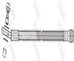 Trw phd559 przewód hamulcowy giętki vw touareg 02-tył, vw touareg (7la, 7l6, 7l7)