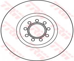 Trw df4984s tarcza hamulcowa iveco daily iii 06-, iveco daily iv autobus
