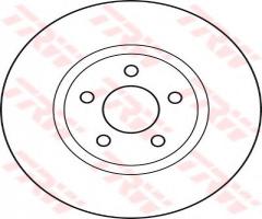 Trw df4874s tarcza hamulcowa chrysler pt cruiser 00-przód, chrysler pt cruiser (pt_)